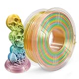 ➽【High Precision +/- 0.02mm Tolerance】: 1.75mm PLA+ 3D filament(Tolerance Level : ± 0.02mm). Full 1KG 3d printer filament reel, perfect roundness and very tight diameter tolerance , approximately 325 m of filament on each spool ease of use, minimal warping, no clogging, no bubbles. Increase your 3d printing objects delicacy.