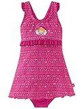 Schiesser Mädchen Aqua Prinzessin Lillifee Badeanzug Einteiler, Rot (Fuchsia 508), 92