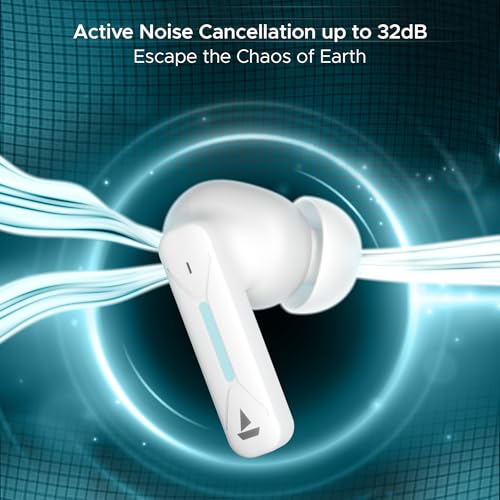 boAt Immortal Airspeed Pro White Earbuds - Image 4