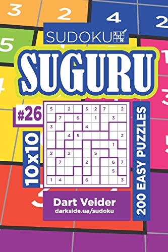Sudoku Suguru - 200 Easy Puzzles 10x10 (Volume 26)