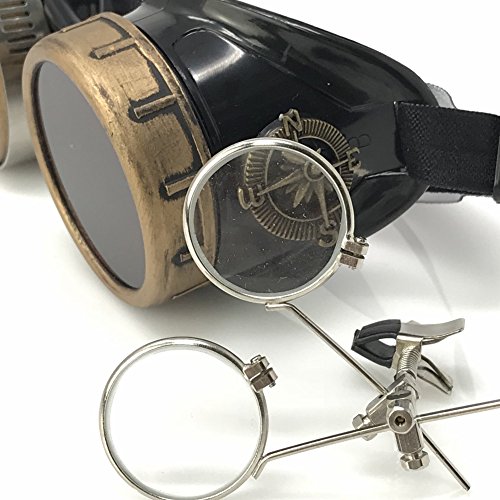 image for UMBRELLALABORATORY Enjoy Your Steampunk Victorian Style Goggles with C