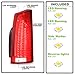 KEEKPO - For 2008 2009 2010 2011 2012 2013 Cadillac CTS Sedan LED Tail Light Brake Lamp Replacement Right Passenger Side
