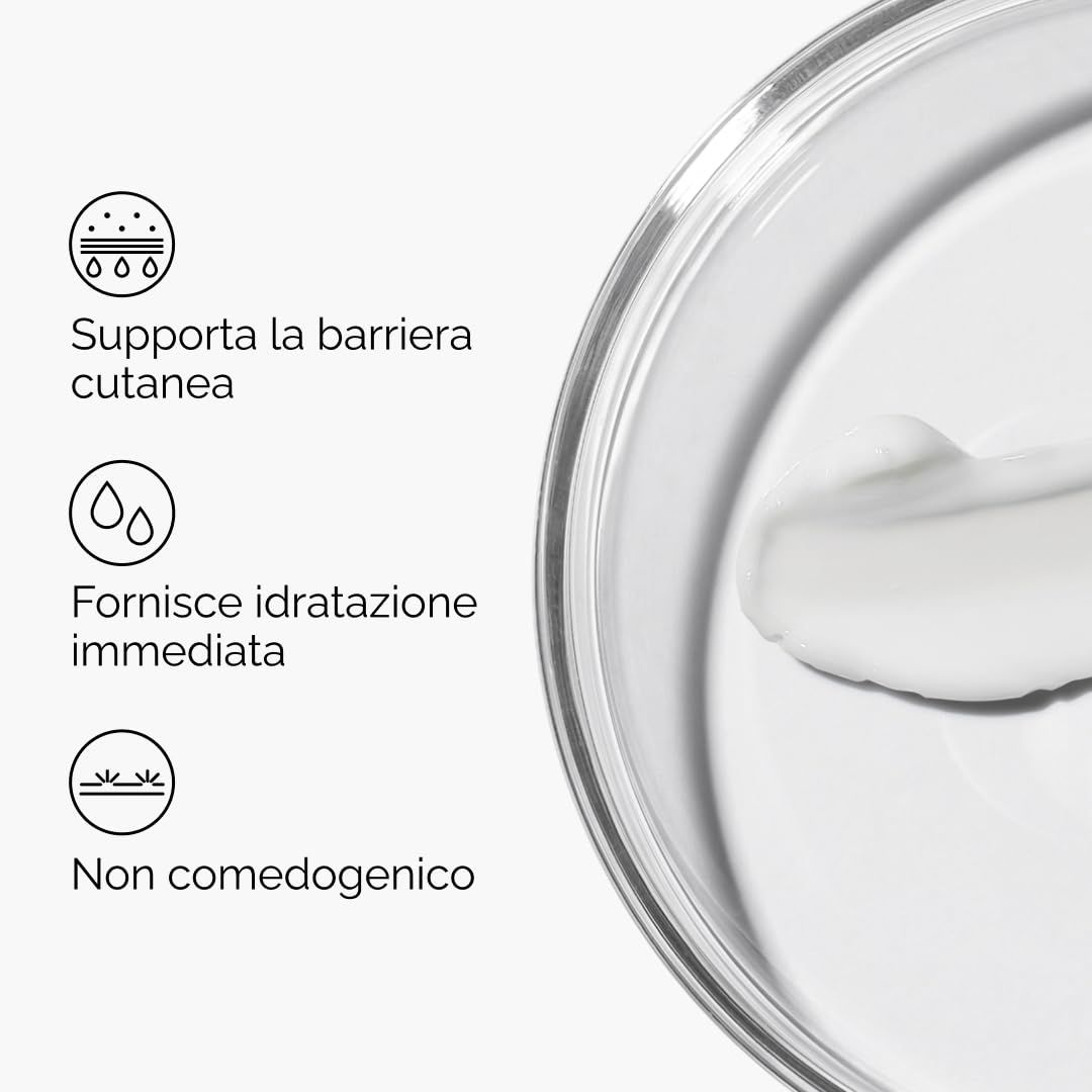 The Ordinary Natural Moisturizing Factors + HA 100ml, Fattori Naturali di Idratazione + Acido Ialuronico, Idratante leggero per supporto della barriera cutanea e idratazione