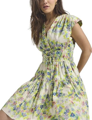 Image of Derek Lam 10 Crosby Women's Tora V-Neck Dress