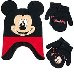 Mickey Ears Mitten Red/Black