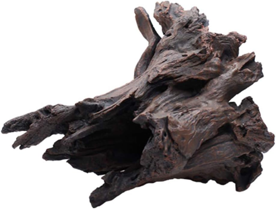 Aquarium Decoration Tree Trunk - Aquarium Sinkable Driftwood - Fish Tank Decoration Ornament for Small Fish Hiding