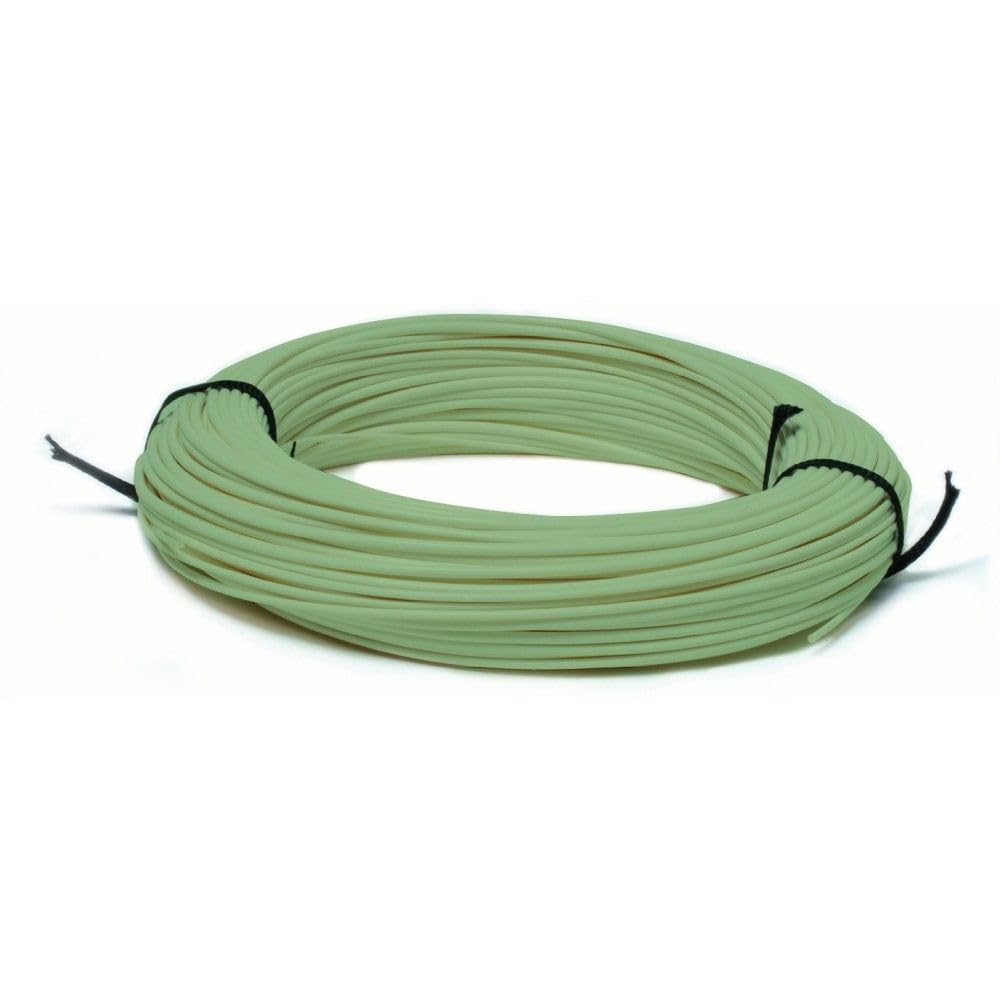 Snowbee XS Delicate Presentation Fly Line, Pale Olive, Long Shallow Front Taper & 16 ft Belly, WF0