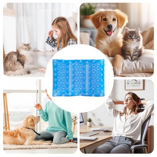 Tapis de refroidissement pour chien sur siege auto lors des trajets d ete