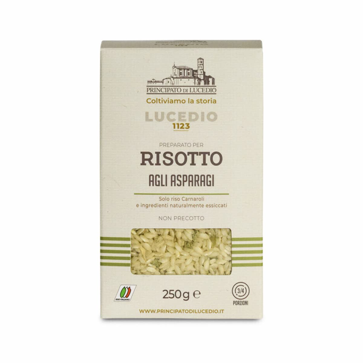 Principato di Lucedio - I Risotti - 8 Preparati per Risotto da 250 g - Riso Carnaroli