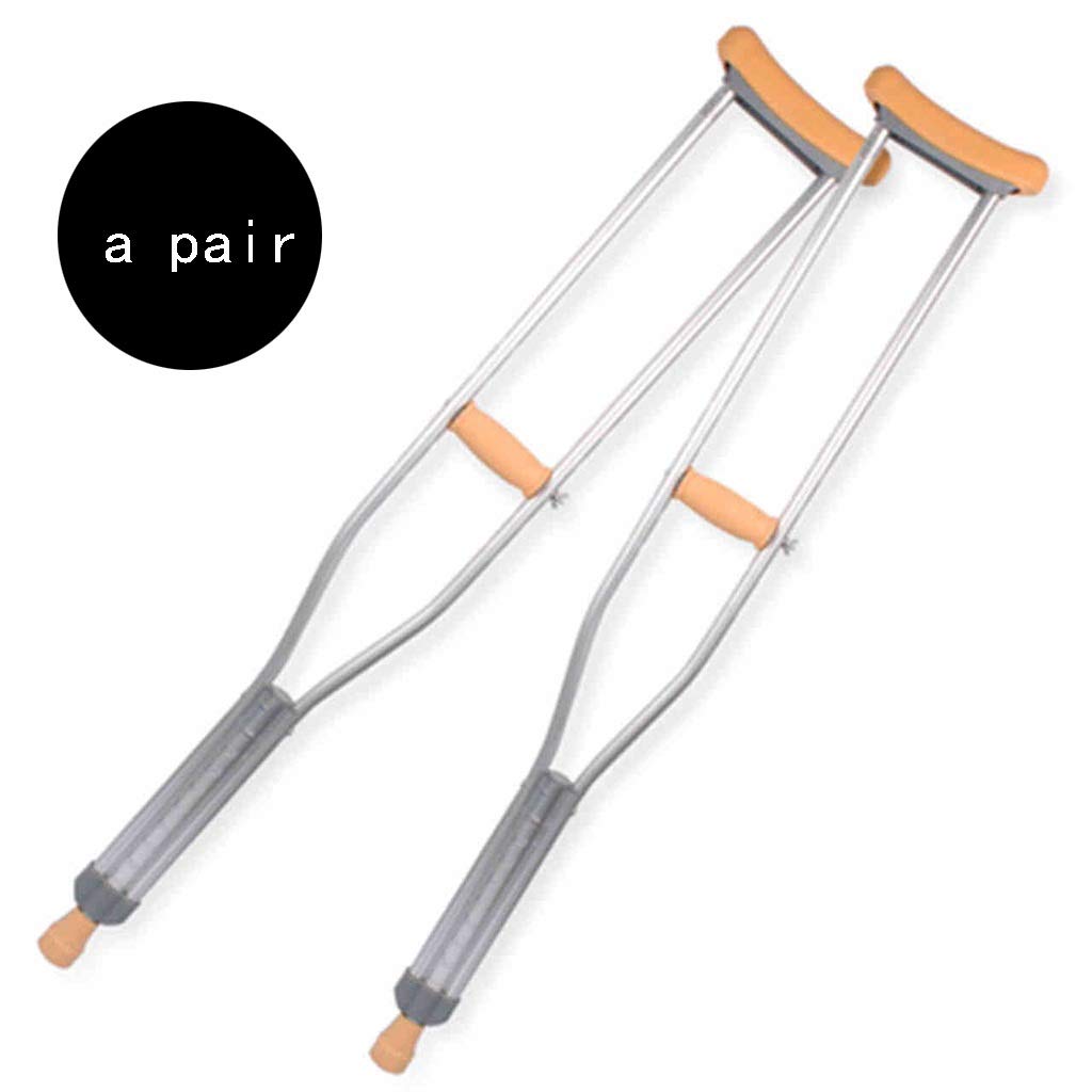 Buy Underarm Crutches Aluminum Walker Adjustable Cane Crutches For The Elderly (130150cm