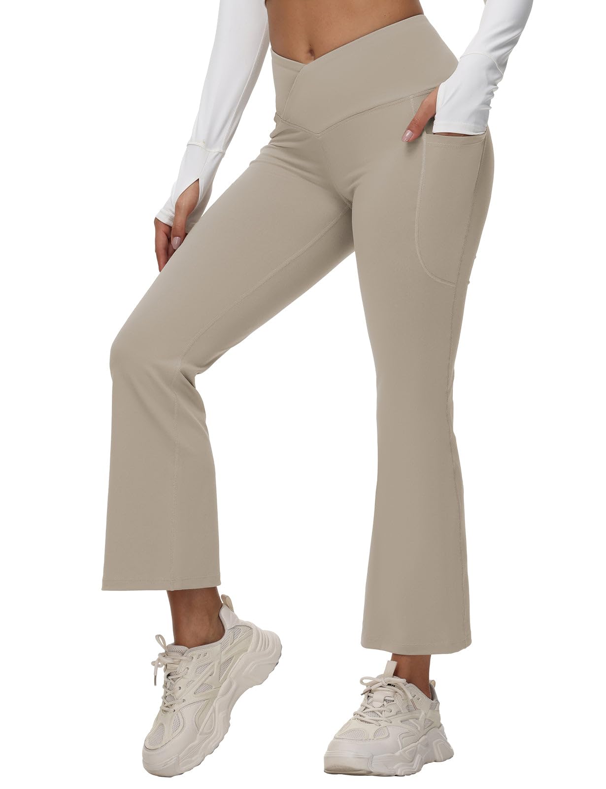baleaf Petite Flare Leggings