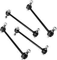 Vista 1777 de Detroit Axle - Kit de suspensión delantera de 10 piezas para Chevy Aveo Aveo5 Pontiac G3 Wave 2 Ready Struts Assembly 2 Enlaces de barra