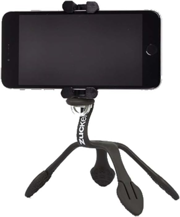 Gekko Pod Attached to almost anything – Bracket for Smartphone Black