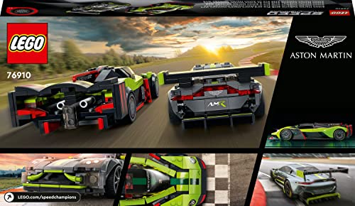 Image of LEGO Speed Champions Aston Martin Valkyrie AMR Pro and Aston Martin Vantage GT3