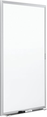 Vista 6 de Quartet Pizarra blanca, pizarra de borrado en seco, magnética, 6' x 4', superficie Nano-Clean resistente a manchas de tinta, bandeja de accesorios