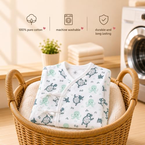 Image of The Mom Store Baby Romper Jabla Style Combo For Boys And Girls | Cotton | Soft Infant Bodysuit | Trendy Stylish Sleepwear For Newborn Baby | Printed | Unisex Comfortable Everyday Baby Wear