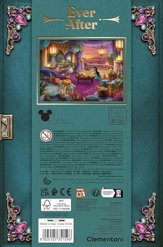 Puzzle 500 pièces Clementoni Ever After Jasmine - vue 8