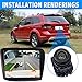 wzruiqipei Rear View Back Up Camera Compatible with Dodge Journey 2011-2019 Reverse Park Assist Camera
