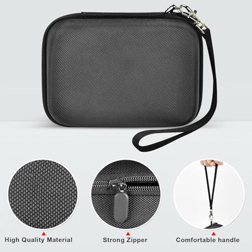 Image of VERTUS Carrying Case Storage Bag, Travel Case Cover for Insta360 Ace /Ace Pro /Ace Pro 2 Action Camera (Hard|Black)