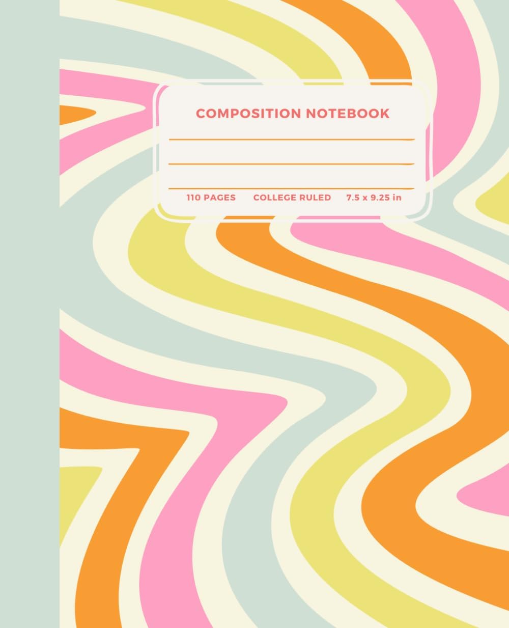 Groovy Vibes Composition Notebook