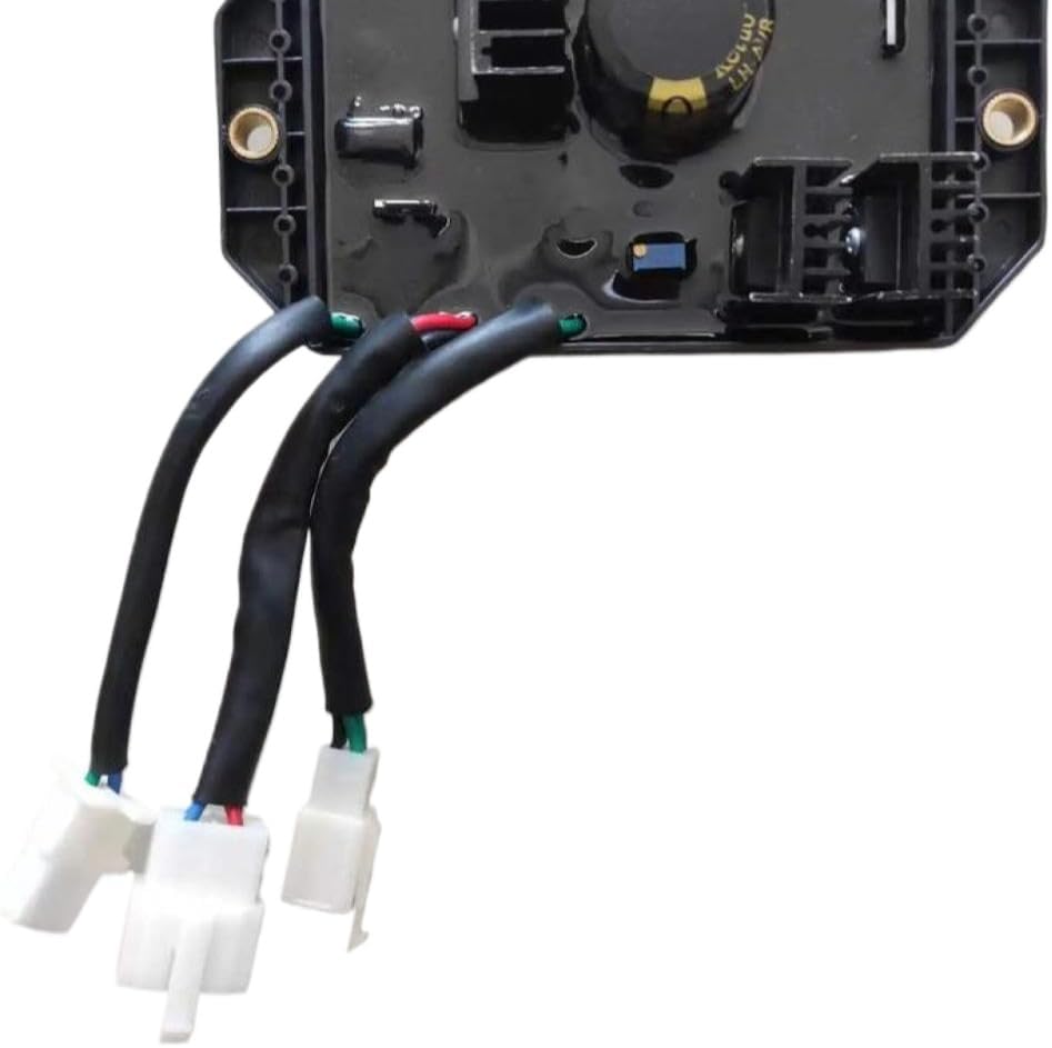 AVR Voltage Regulator with Three Plugs and 10 Lines Compatible With Various Electronic and Power Supply Systems