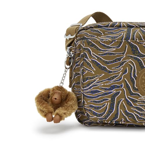Image of Kipling Women's Abanu Medium Crossbody Bag, Lightweight, Adjustable Nylon Waist Pack with Multi-Compartment Zip Pockets