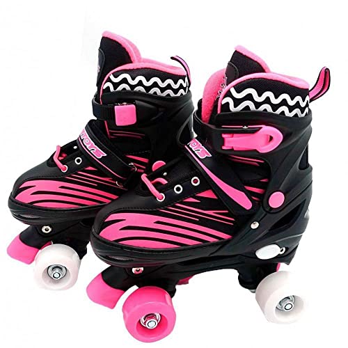 Patins Quad Roller T.Aventura Rosa