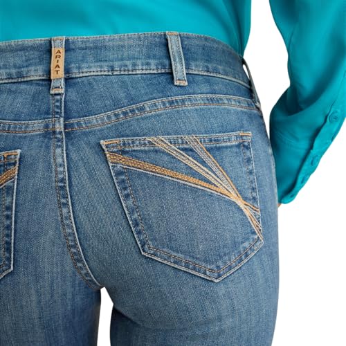 ARIAT Women's Arrow Fit Perfect Rise Lili Boot Cut Jeans4