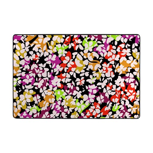 Tapis de sol velours corail sans perte de poils doux épais