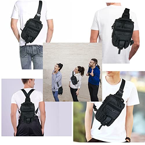 DegeTMVe Dual Pistol Holster Chest Bag