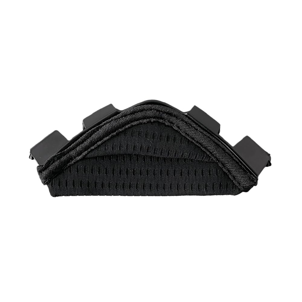 MOTUDA Pista GP RR Helmet Chin Curtain for AGV Pista GP R, Corsa-R, Race 3, Chin Skirt Replacement, Motorcycle Helmet Accessories, Black/One Size : Automotive