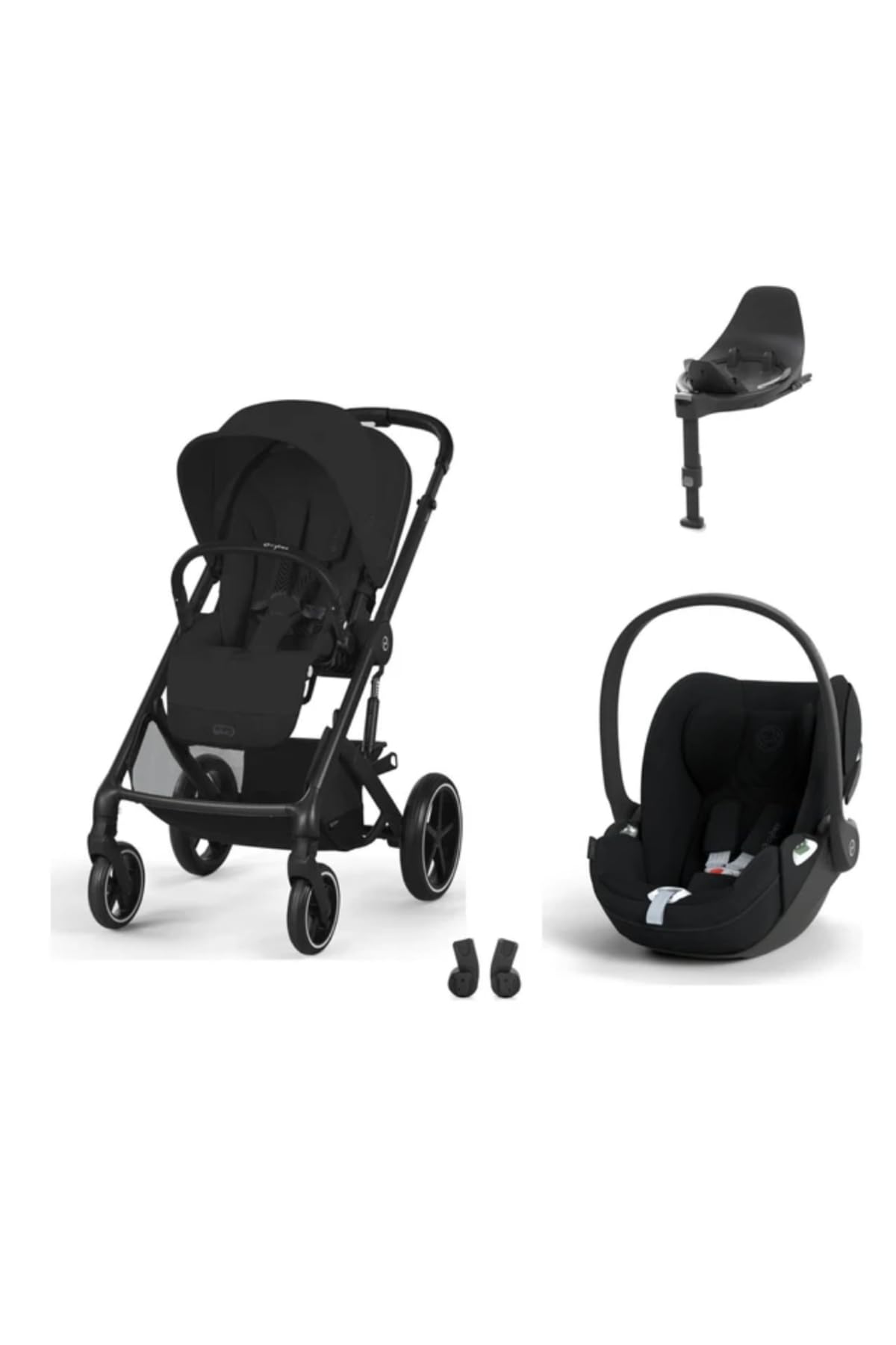 Cybex Balios S Lux Travel Sistem, Cloud T Plus Bazalı, Siyah