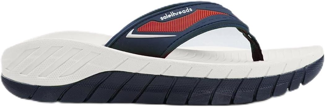 SOLETHREADS GORGE | Flipflops for Men | Stylish| Cushion | Lightweight | Casual | Trendy | Anti-Skid | Waterproof | Comfort | Durable | Outdoor | Indoor | Slippers |Everyday Flip Flop