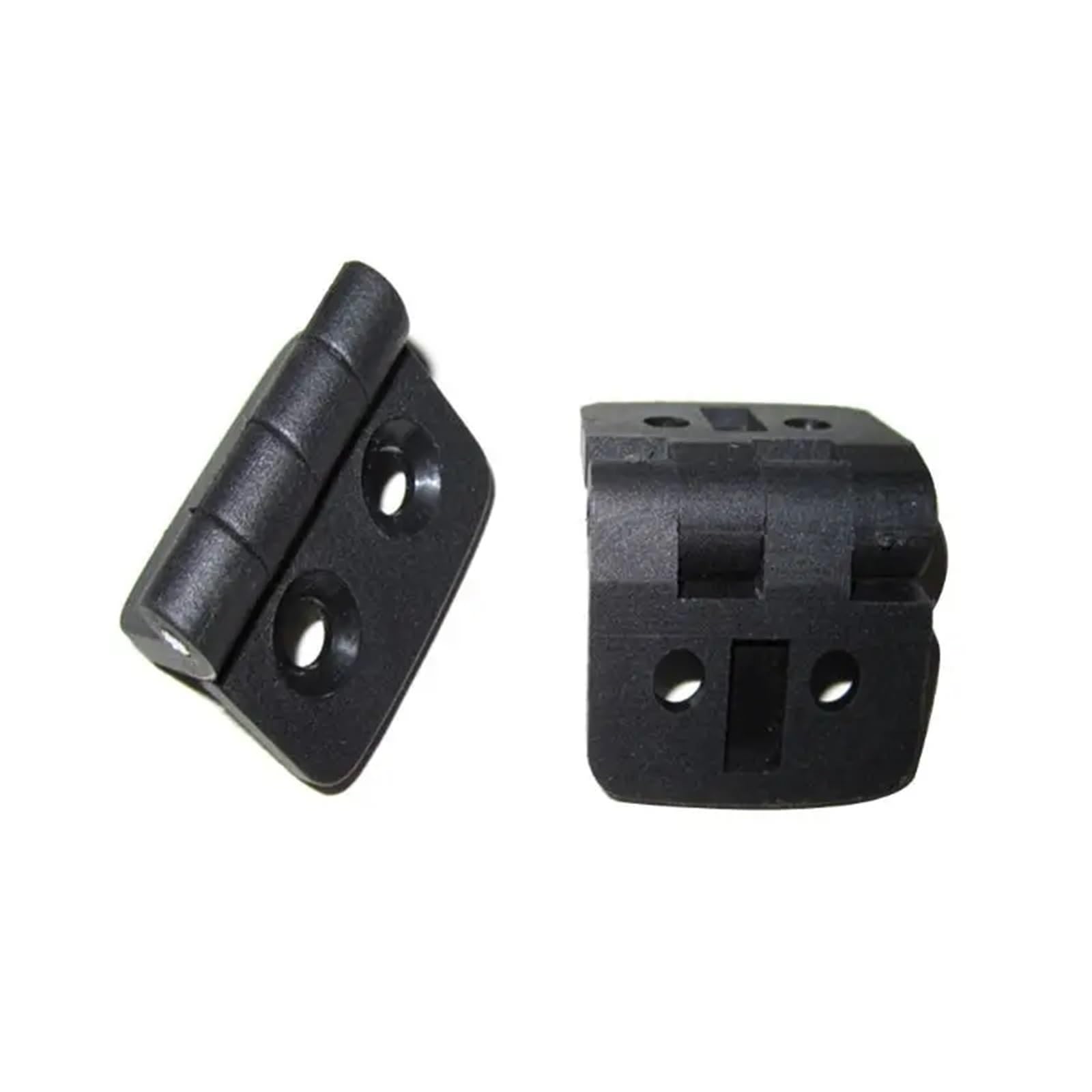 Ymuguegh B1lack 10 Pieces Folding Butt Hinges Plastic Hinges Furniture Hardware