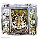 Airbrush-Schablone A4 Tiger Wildlife