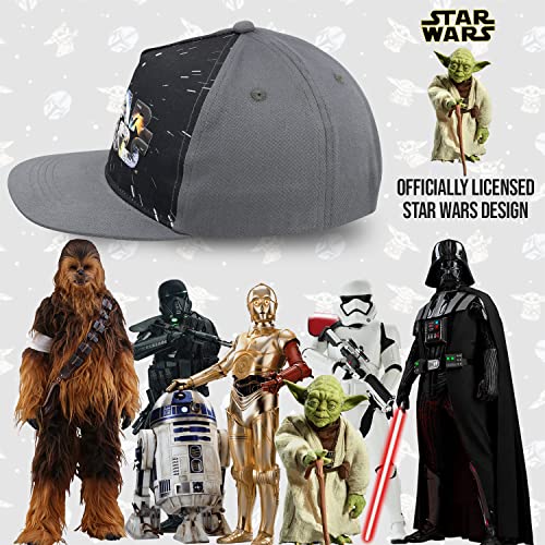Casquette Star Wars garçon baseball bord plat brodée enfant