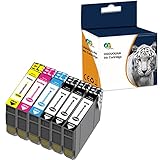 1. Cartucho de tinta compatible Teland 10 Pack de repuesto para los cartuchos de tinta Epson 603XL.3 negro 603, 1 cartucho de tinta cian 603, 1 cartucho de tinta magenta 603, 1 cartucho de tinta amarillo 603. (No original)
