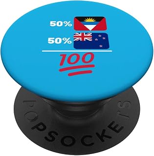 Antigua Plus New Zealanders Mix Heritage Flag PopSockets Swappable PopGrip