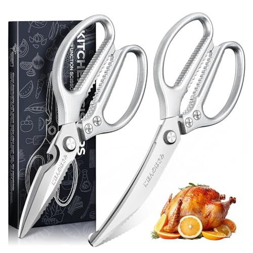 【Pronta per il Regalo & Stile Cucina-Chic – Il Regalo Perfetto】Imballata in un'elegante scatola regalo. Non è solo una trinciapollo professionale inox: è un aggiornamento studiato per gli amanti del barbecue, i nuovi proprietari di casa o i genitori impegnati. Ideale per Natale, Festa del Papà o Thanksgiving.