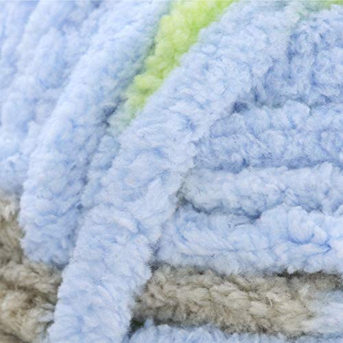Image of Bernat Baby Blanket Yarn, 3.5 oz, Gauge 6 Super Bulky, Little Boy Dove (Pack of 2)