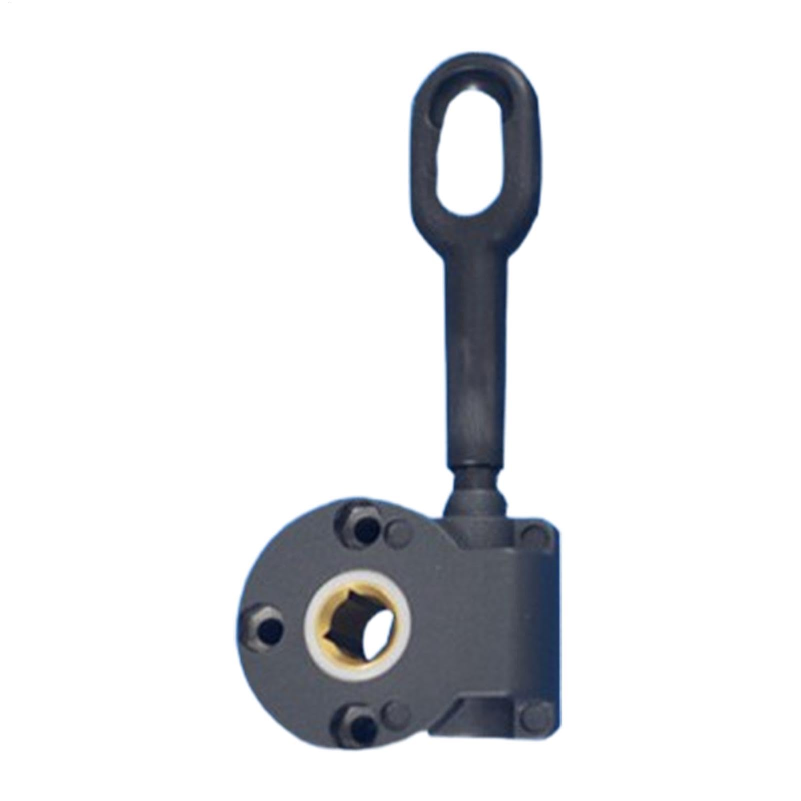 Support d'auvent d'extérieur en alliage d'aluminium, raccords d'auvent solides avec noyau en cuivre, support de montage d'auvent portable, tête d'entraînement manuelle de l'auvent pour café,