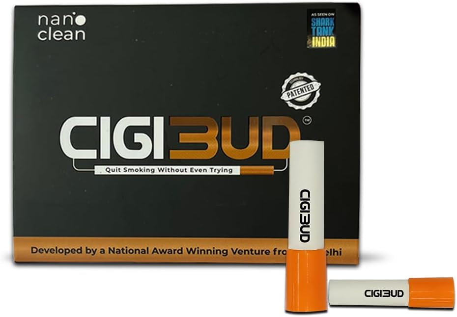 filters|Nanoclean Technology Reusable Anti Smoking Filters| Stoptar Filters| Filters To Quit Smoking| Smoking Accessories| Reduce Tar & Smoke| As Seen On Shark Tank - Orange Color - 30 Filters