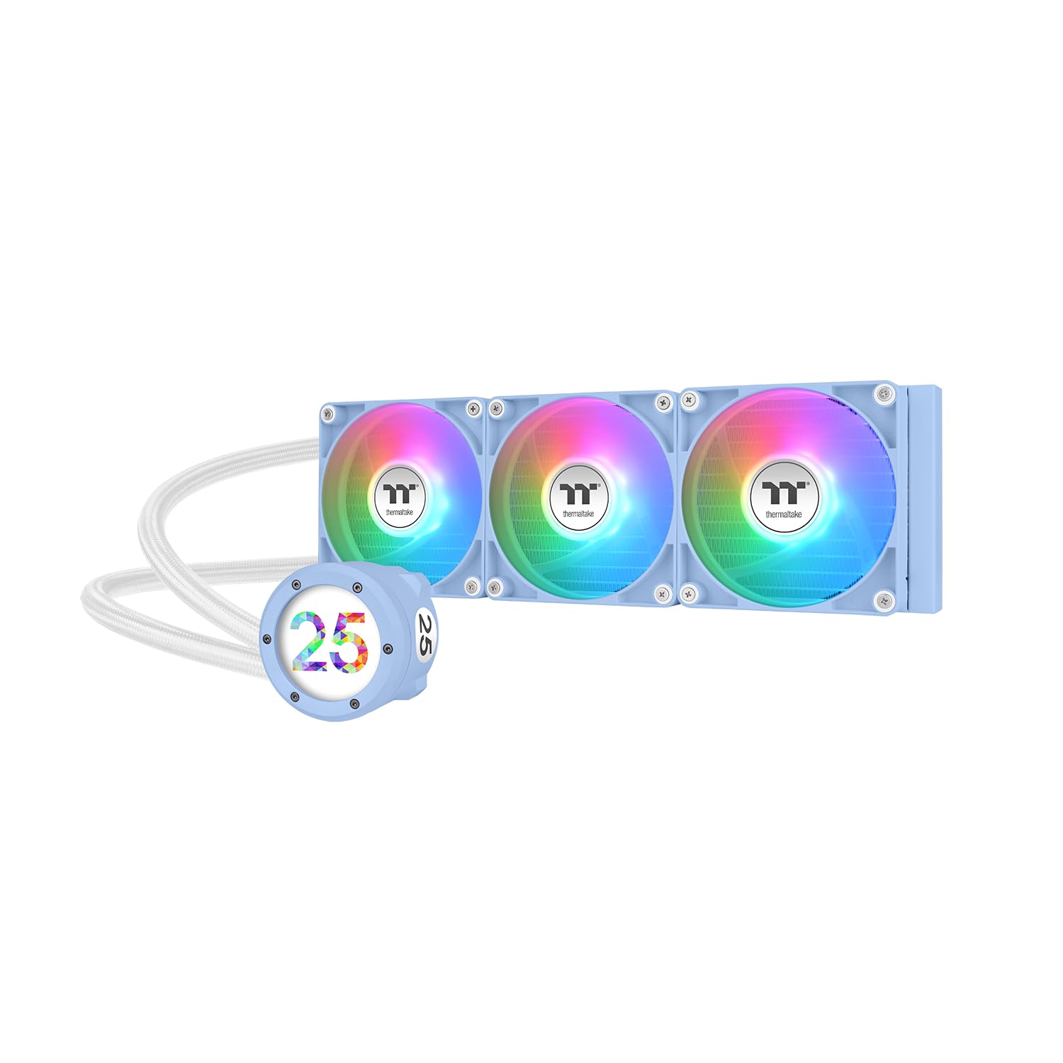 Thermaltake TH360 V2 Ultra ARGB Sync CPU Liquid Cooler | 25 Jahre Hydrangea Limited Edition