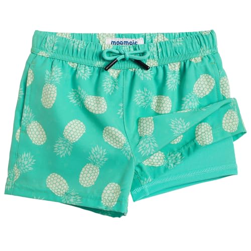 Image of maamgic Boys Swim Trunks with Compression Liner Toddler Stretch Swim Shorts