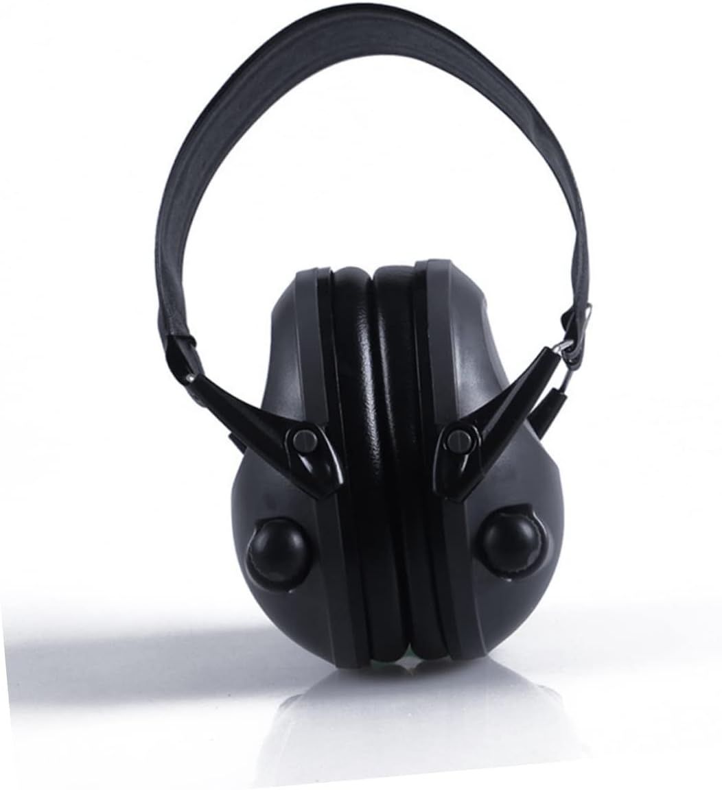 BESTonZON Ear Protection Electronic Earmuffs with Headband Intelligent Noise Reduction and Sound Pickup for Shooting Construction and Industrial Use