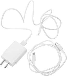 Vaguelly 1 Conjunto De Cabo De Carregamento USB Tipo C Carregador De Celular Estação De Carregamento USB Bloco De Carregamento Com Cabo Linha De Carregamento Rápido Suprimentos De