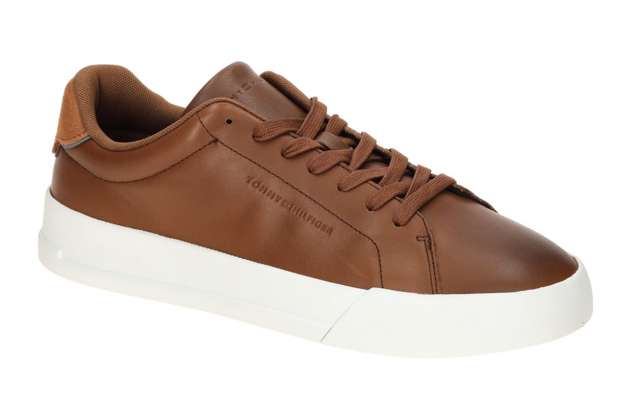 Tommy Hilfiger TH Court Core Cognac Fm0fm05729 Basso TopUomo
