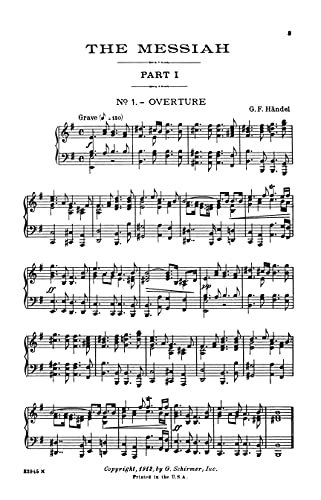 The Messiah: An Oratorio for Four-Part Chorus of Mixed Voices, Soprano, Alto, Tenor, and Bass Soli and Piano - Image 6