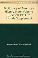 Dictionary of American History; Index Volume B000FMC0KG Book Cover