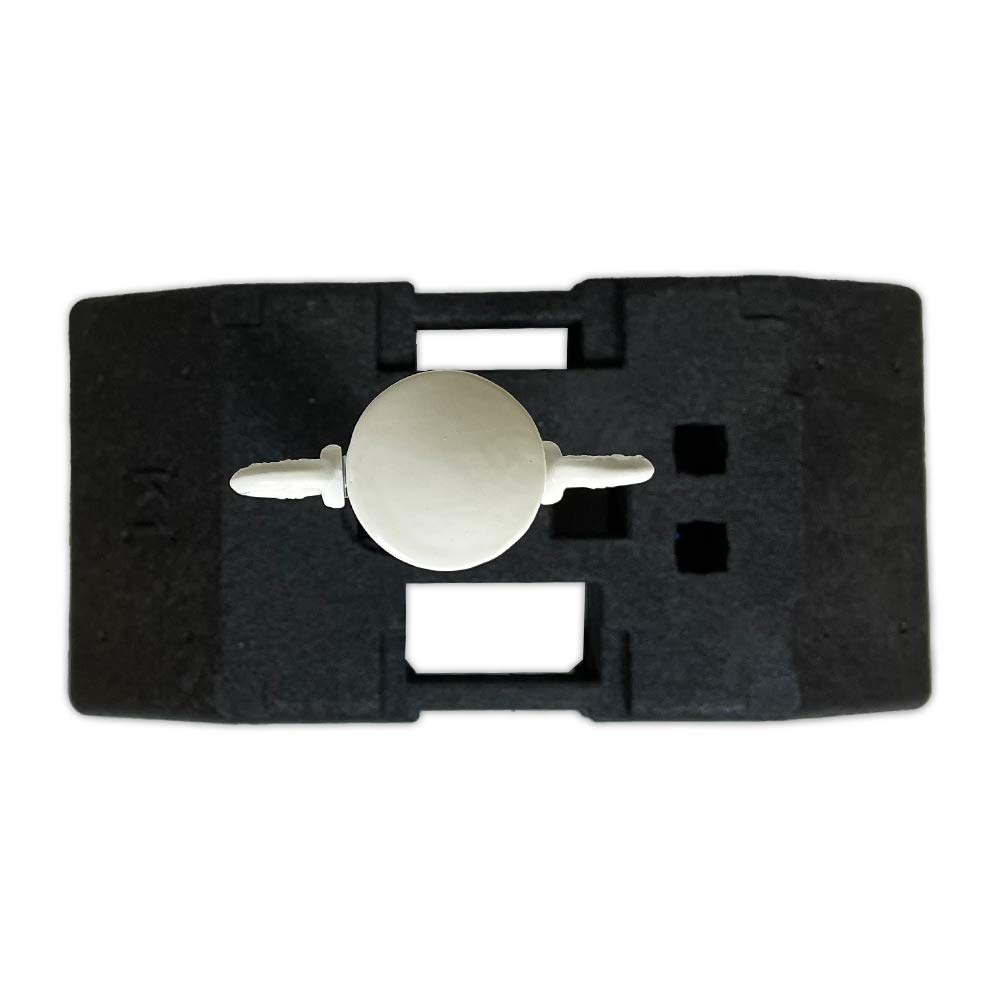 Kettenpfosten 4 Absperrpfosten Stahl 1m x Ø60mm 25m Kette 30kg Fuss - extra stabil für mehr Sicherheit verschiedene Farben (grün)